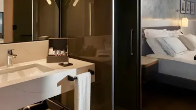Łazienka w pokoju gościnnym Lara Barut Collection