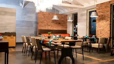 Wnętrze restauracji w Lara Barut Collection