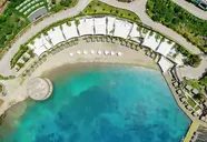Widok z lotu ptaka na kompleks Le Meridien Bodrum Beach Resort (ex Lux Bodrum )