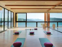 Sala do jogi w Le Meridien Bodrum Beach Resort (ex Lux Bodrum ) z matami