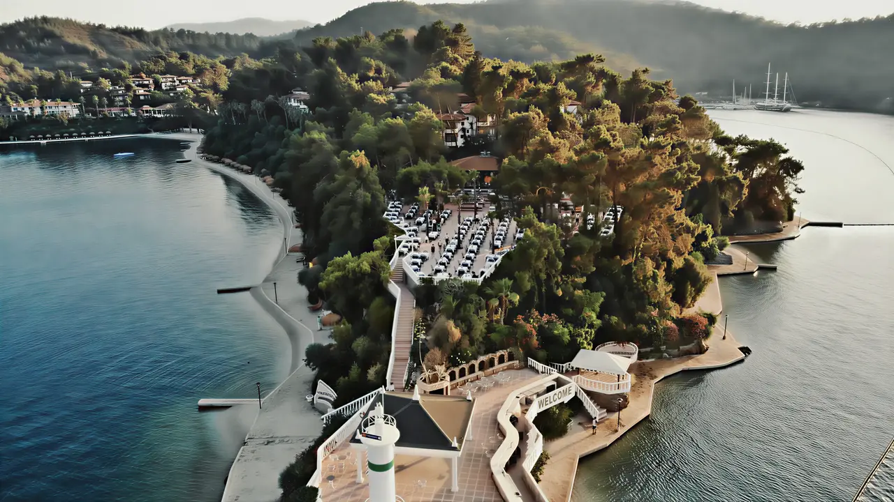 Widok z lotu ptaka na Letoonia Club
