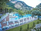 Basen z leżakami w Liberty Lykia Adults Only