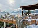 Restauracja w Liberty Lykia Adults Only z widokiem na góry
