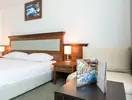 Przytulna sypialnia w hotelu Lion