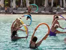 Aqua aerobics w basenie Lopesan Baobab Resort