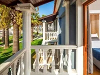 Balkon i sypialnia w hotelu Lucas Didim Resort