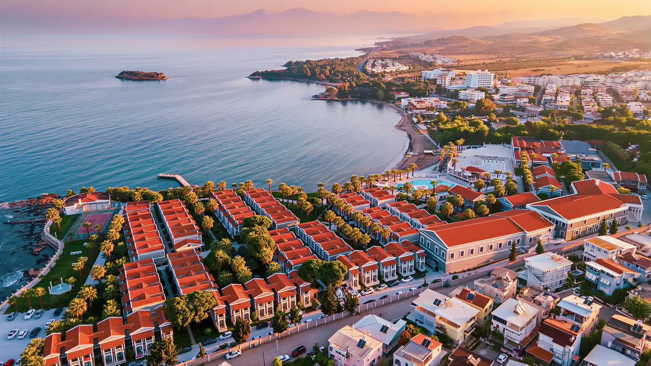 Widok z lotu ptaka na Lucas Didim Resort