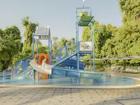 zjeżdżalnie wodne dla dzieci w Lykia Botanika Beach