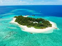 Widok z lotu ptaka na Makunudu Island