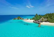 Widok z lotu ptaka na Makunudu Island