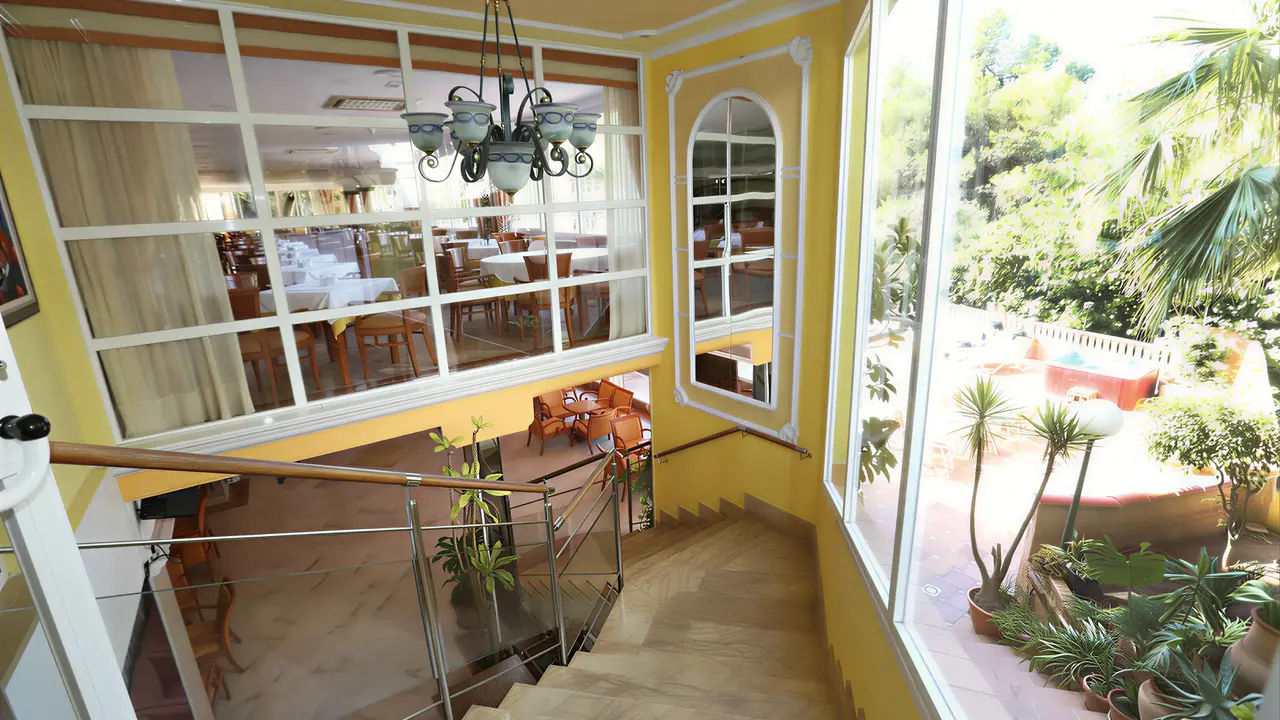 Jadalnia w Manaus widoczna z góry
