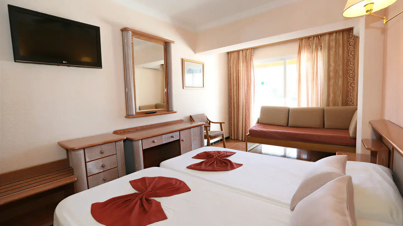 Pokój z łóżkami w hotelu Manaus