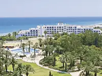 Widok na kompleks Marhaba Beach z lotu ptaka