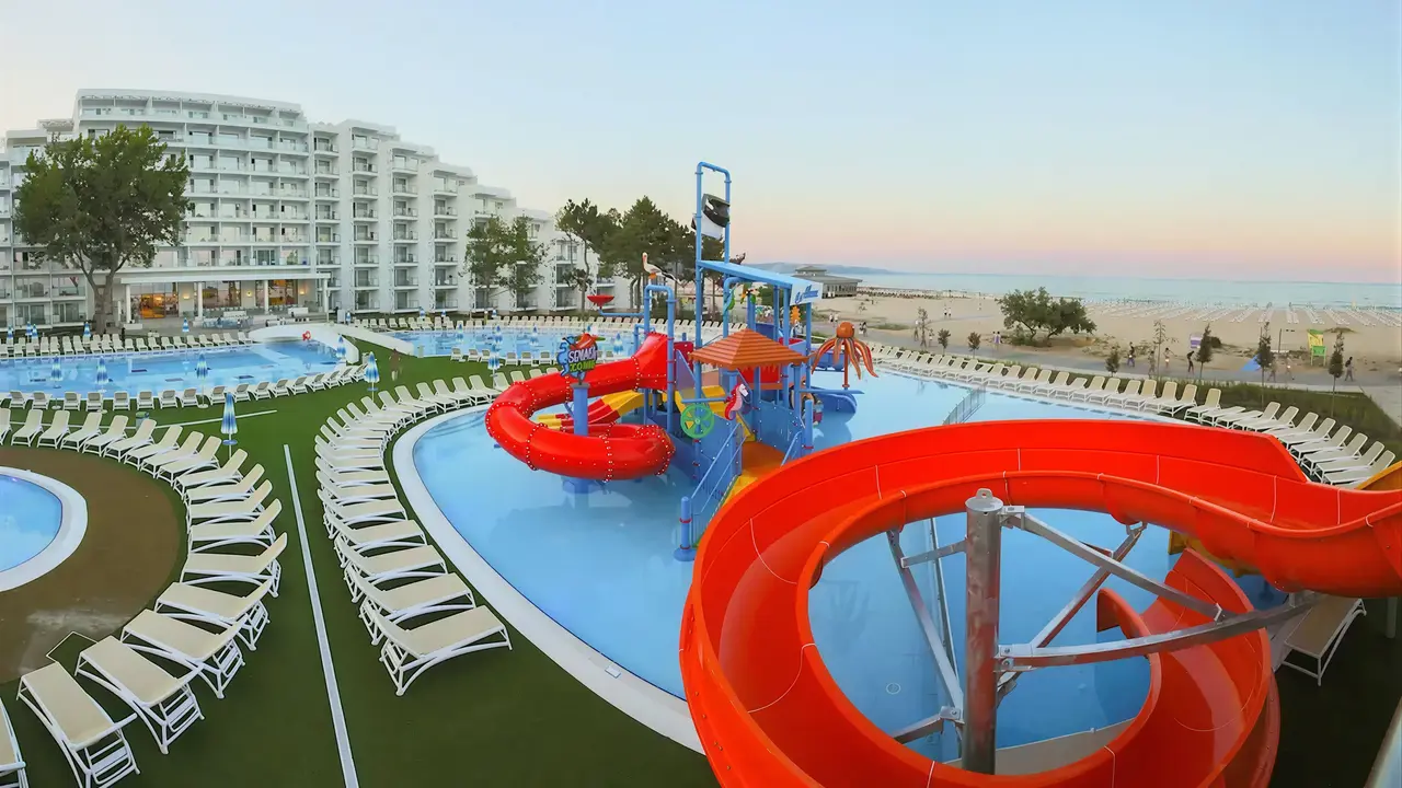 Zjeżdżalnie wodne w Maritim Paradise Blue Albena
