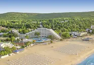 Widok na kompleks Maritim Paradise Blue Albena oraz plażę