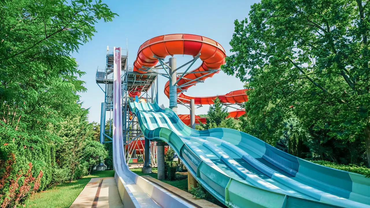 Zjeżdżalnie wodne w Maritim Paradise Blue Albena