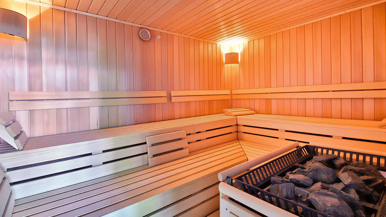 Drewniana sauna w hotelu Maritim Paradise Blue Albena