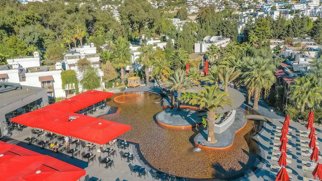 Widok na kompleks Marvida Senses Very Chic z lotu ptaka
