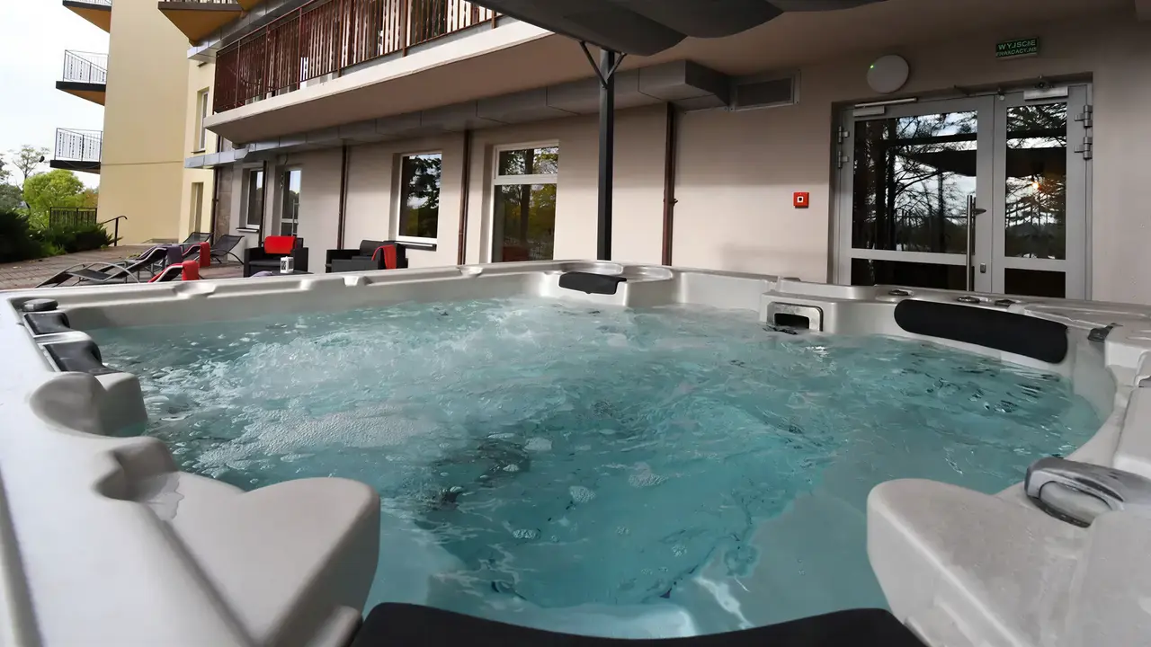 Jacuzzi w hotelu Mazuria