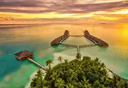 Widok z lotu ptaka na Medhufushi Island Resort