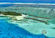 Widok z lotu ptaka na Medhufushi Island Resort
