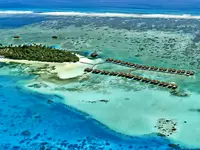 Widok z lotu ptaka na Medhufushi Island Resort