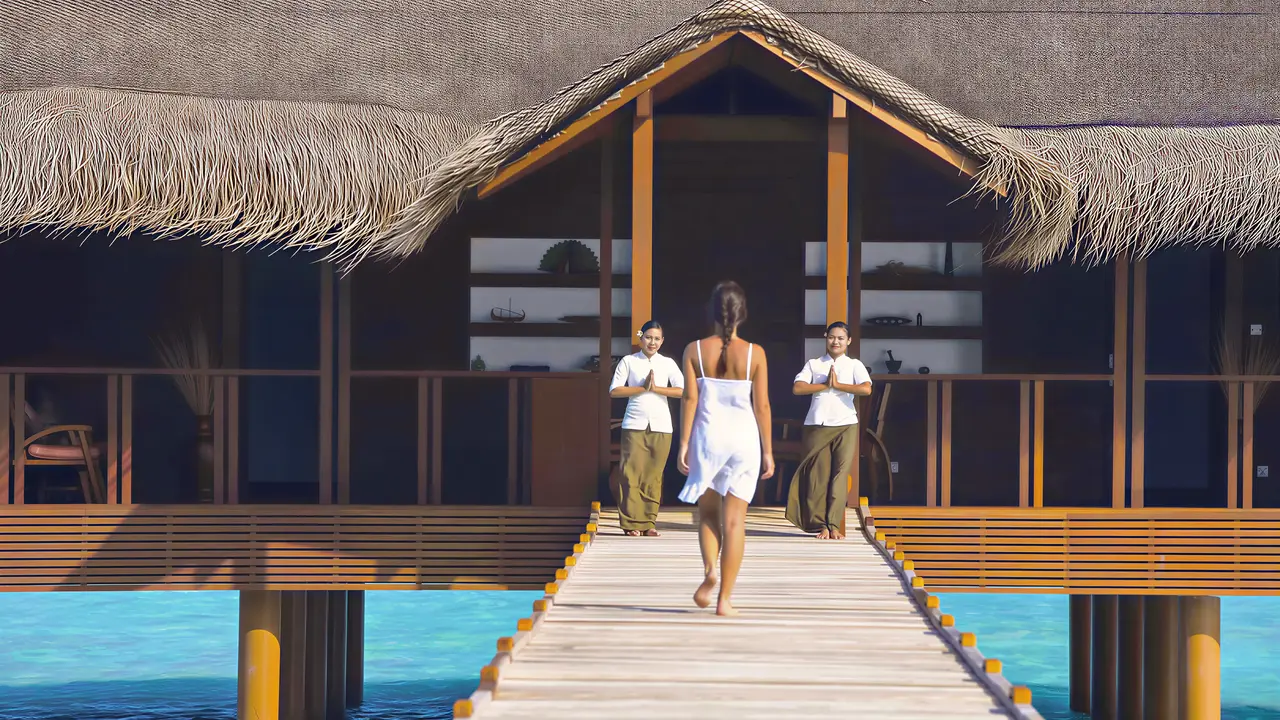 Pawilon nad wodą w Medhufushi Island Resort