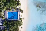Widok z lotu ptaka na Meeru Island Resort