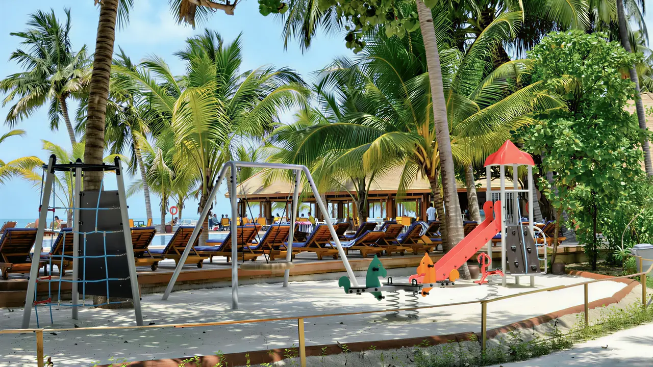 Plac zabaw dla dzieci w Meeru Island Resort