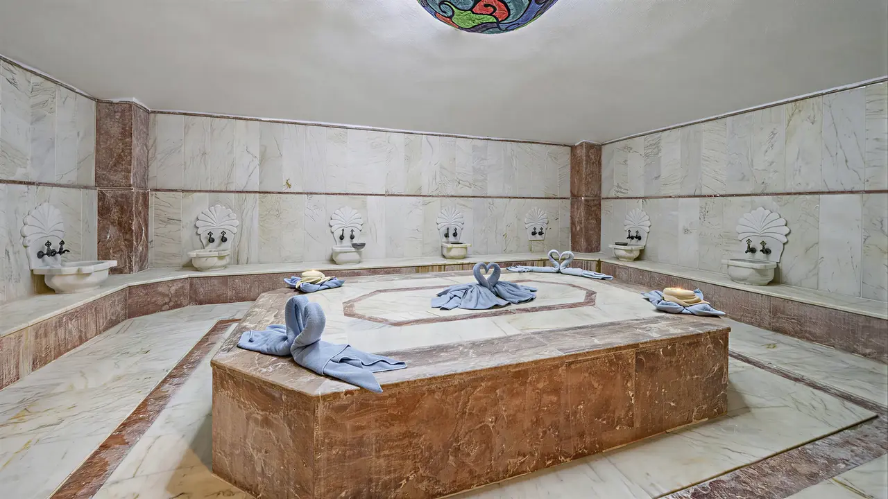 Marmurowa strefa wellness w Miarosa Kemer Beach