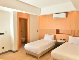 Pokój z dwoma łóżkami w Miarosa Kemer Beach