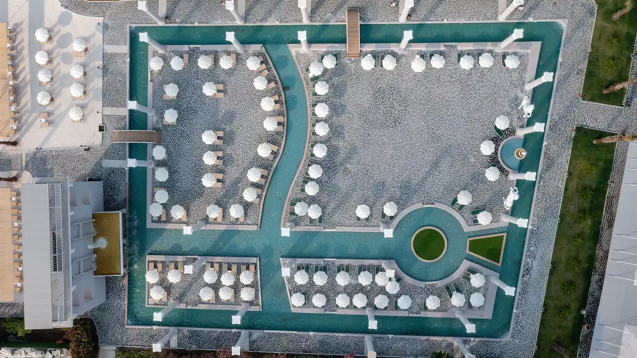 Widok z góry na kompleks Miarosa Kemer Beach