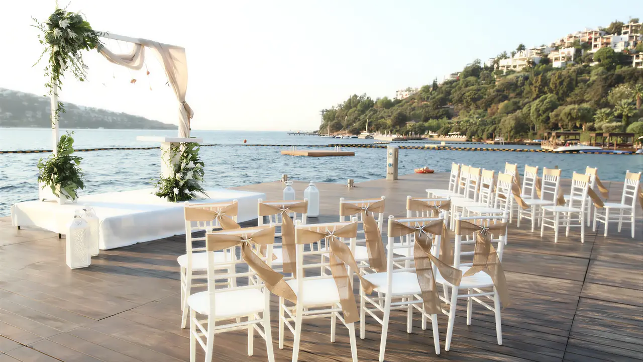 Miejsce na ceremonię ślubną w Mivara Luxury Resort & Spa Bodrum