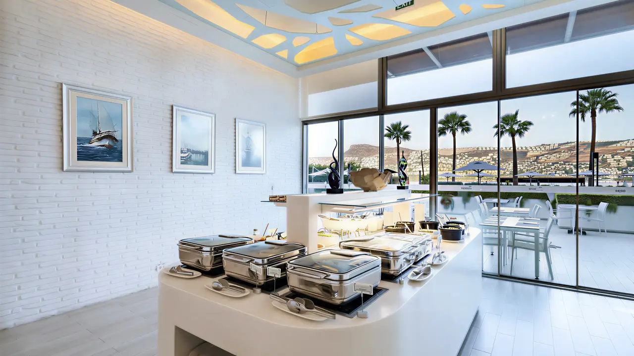 Bufet śniadaniowy w hotelu Mivara Luxury Resort & Spa Bodrum