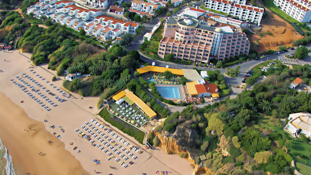 Widok z lotu ptaka na Monica Isabel Beach Club