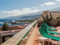 Taras z widokiem na morze w Monopol (Puerto de la Cruz)