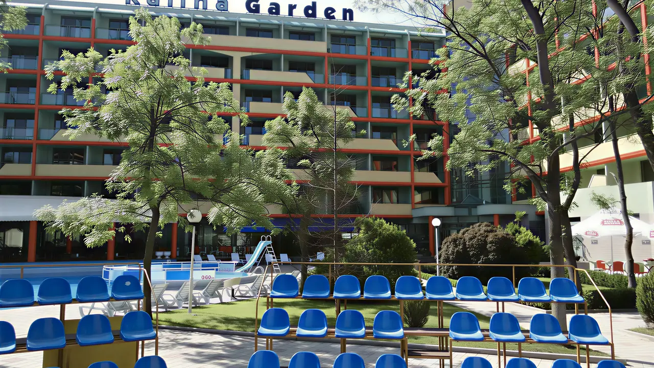 Widok na scenę w MPM Kalina Garden
