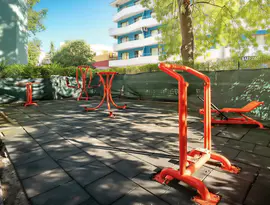 Siłownia na świeżym powietrzu w MPM Kalina Garden