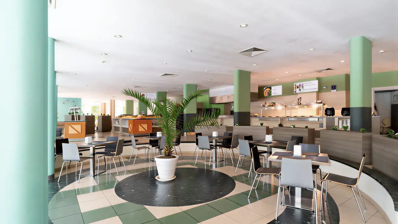Restauracja i strefa jedzenia w MPM Kalina Garden