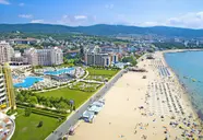 Widok na kompleks MPM Kalina Garden i plażę