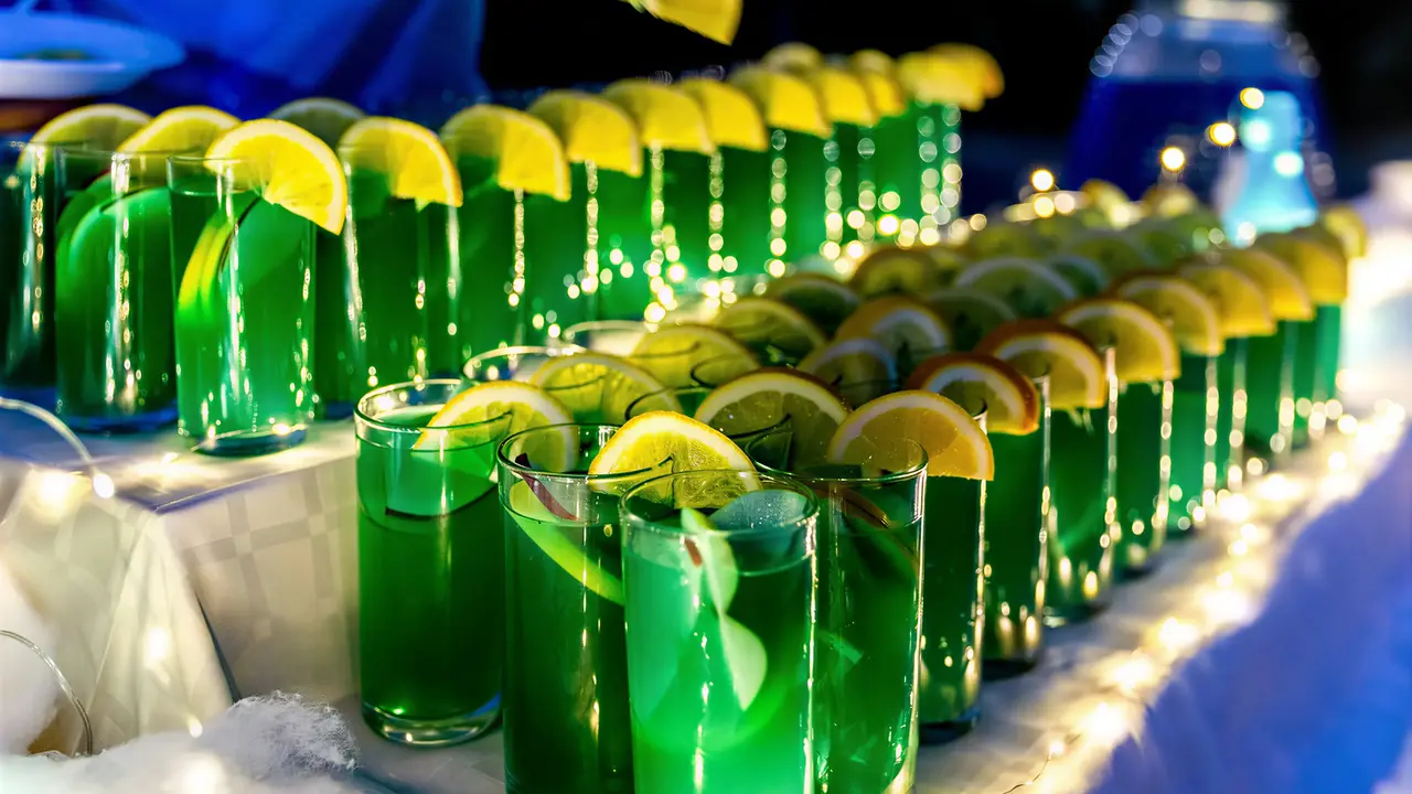 Zielone drinki w MPM Kalina Garden