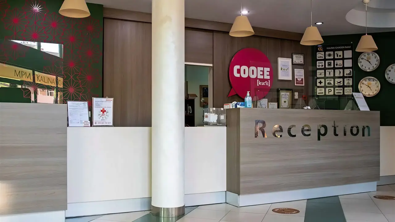 Recepcja w hotelu MPM Kalina Garden