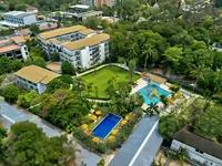 Widok z lotu ptaka na kompleks Nai Yang Beach Resort
