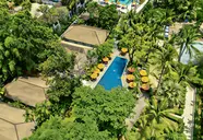 Widok z lotu ptaka na kompleks Nai Yang Beach Resort