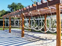 Pawilon z hamakami na plaży Ocean Riviera Paradise El Beso