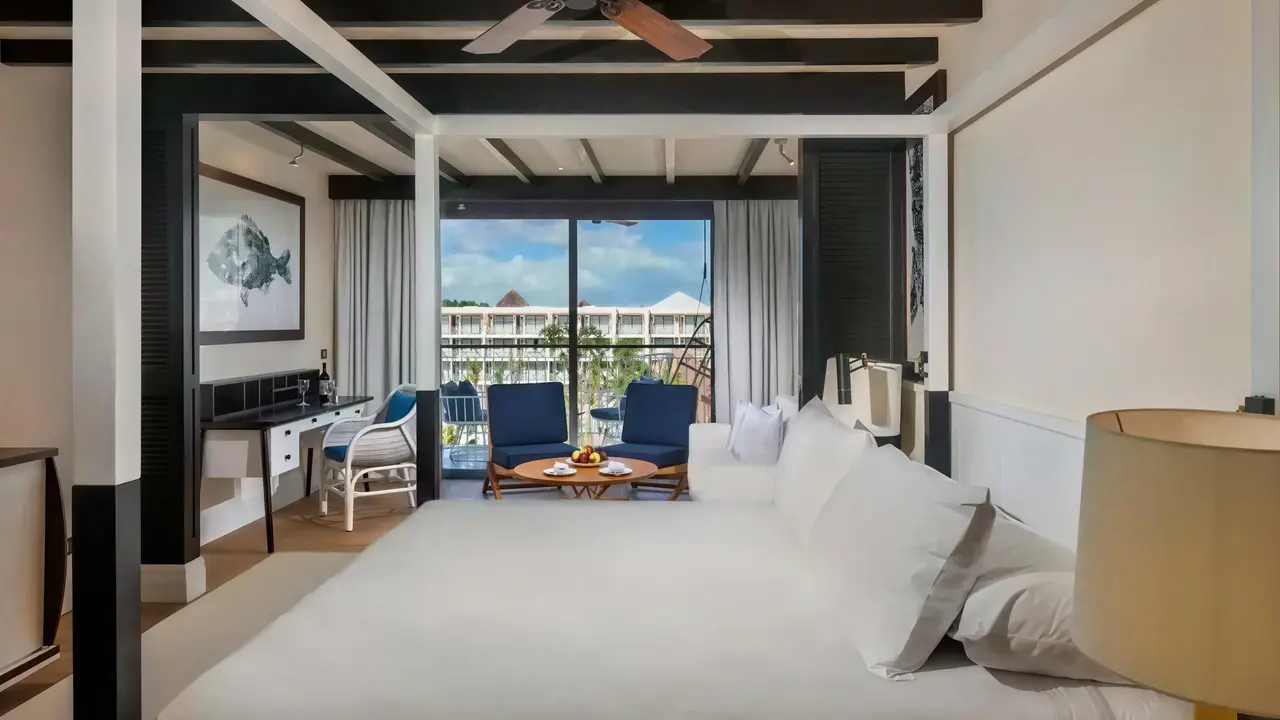 Wnętrze pokoju gościnnego w Ocean Riviera Paradise El Beso