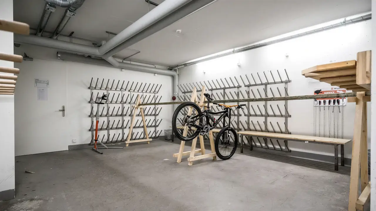 Pokój rowerowy w Ochsen 2 (Davos)