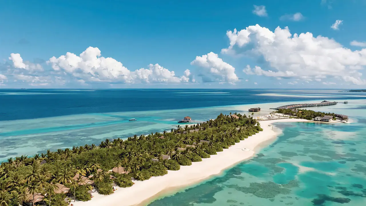 Widok z lotu ptaka na Ozen Life Maadhoo