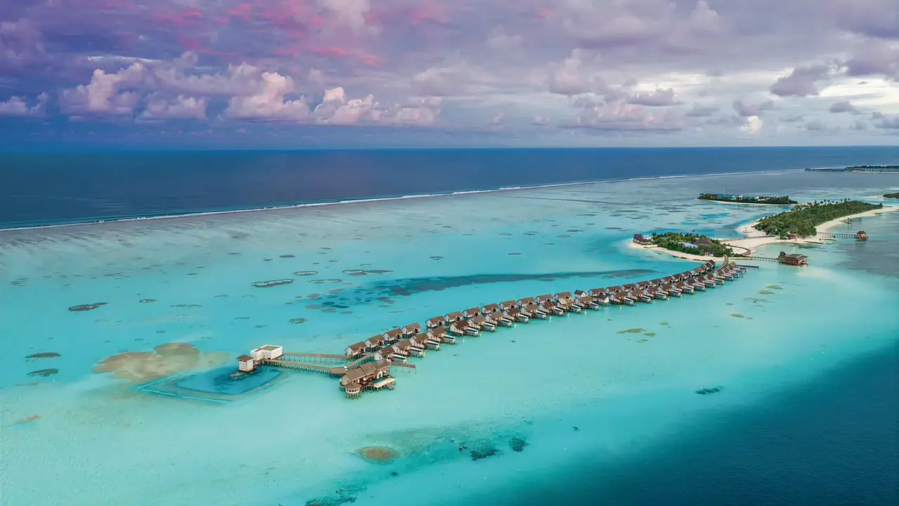 Widok z lotu ptaka na Ozen Life Maadhoo