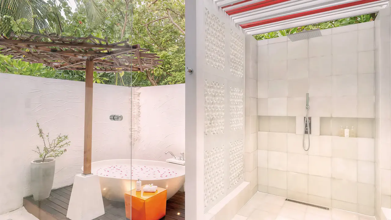 Prywatna strefa kąpielowa w Ozen Life Maadhoo